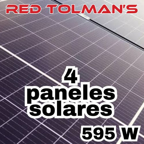 4 PANELES SOLARES