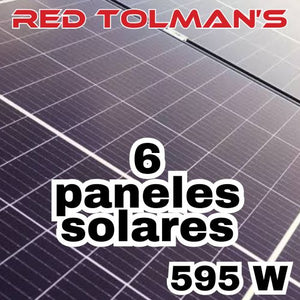 6 PANELES SOLARES